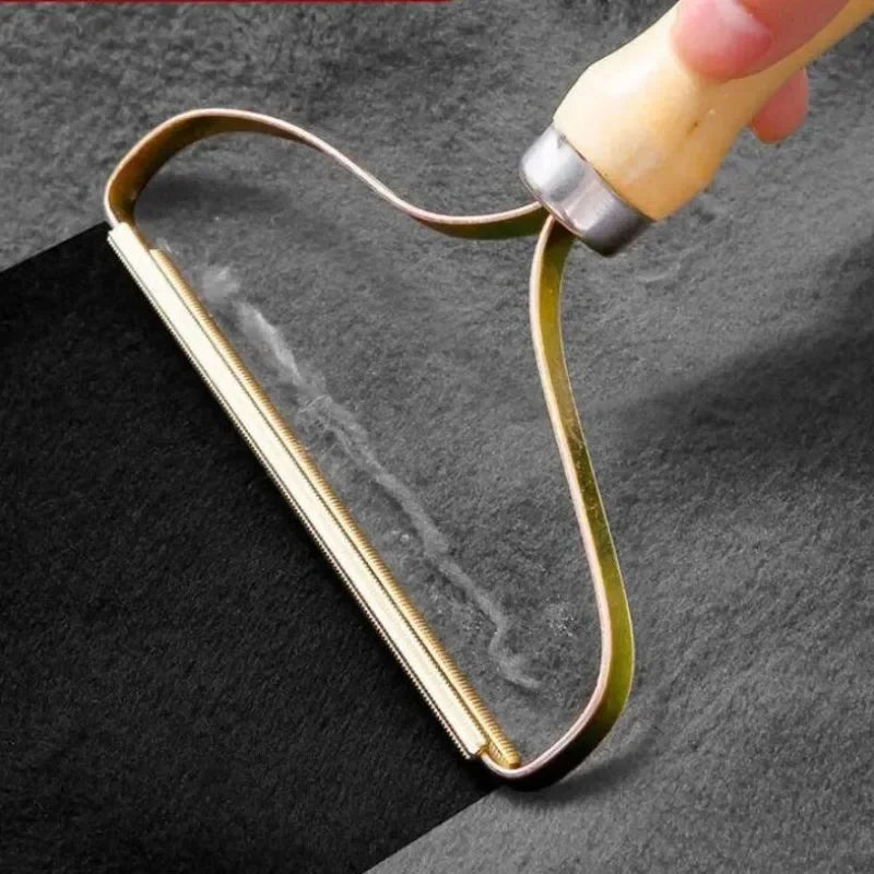 Dog Brush Pet Hair Remover Wood Handle