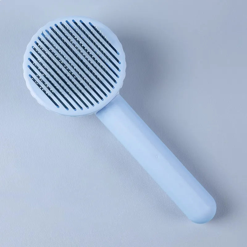 PurrEase™ Cat Hair Remover Brush – Gentle Grooming for Cats & Kittens