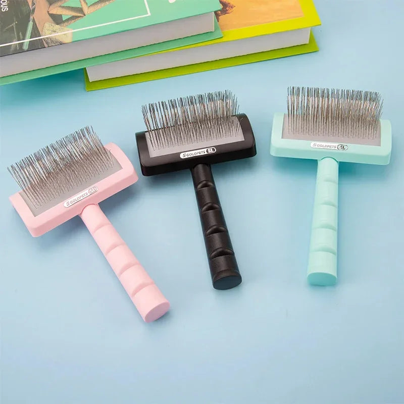 KnotFree™ Large Dog Grooming Comb & Slicker Brush