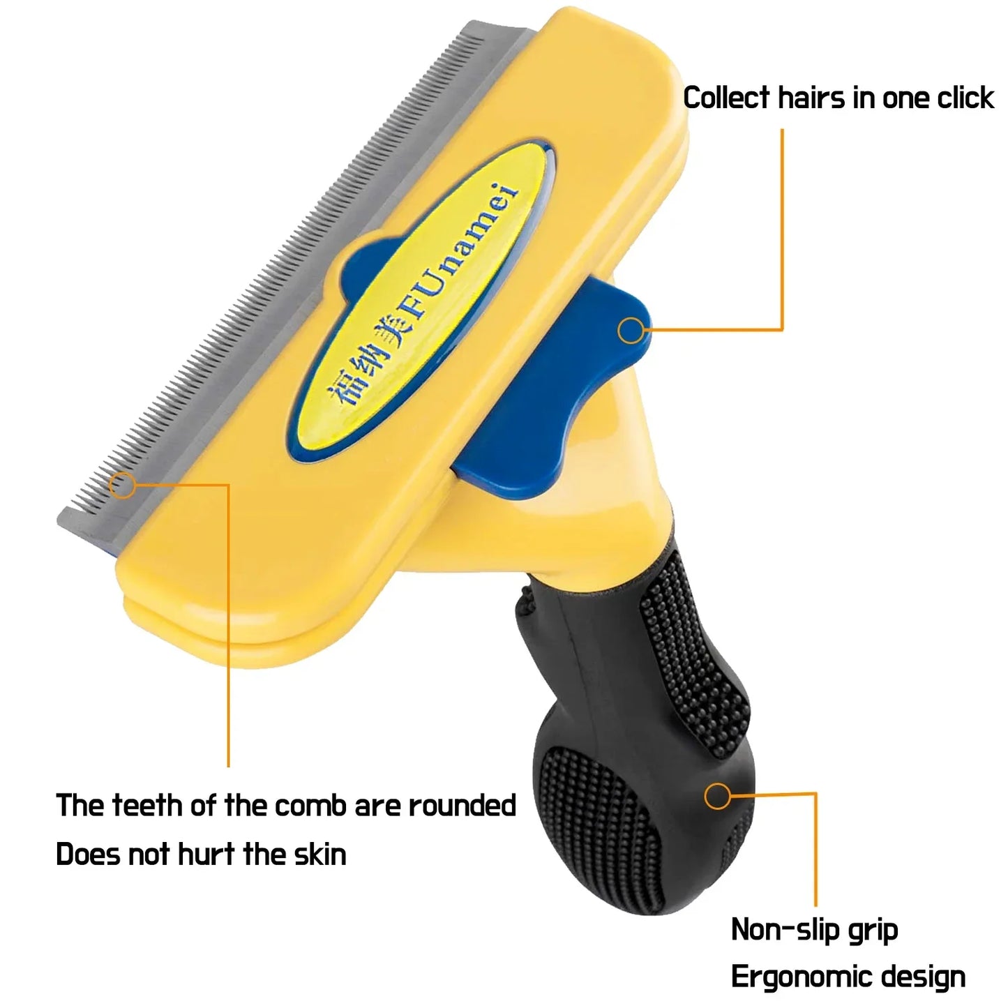 SheddiPro™ XL Grooming Comb for Large Pets