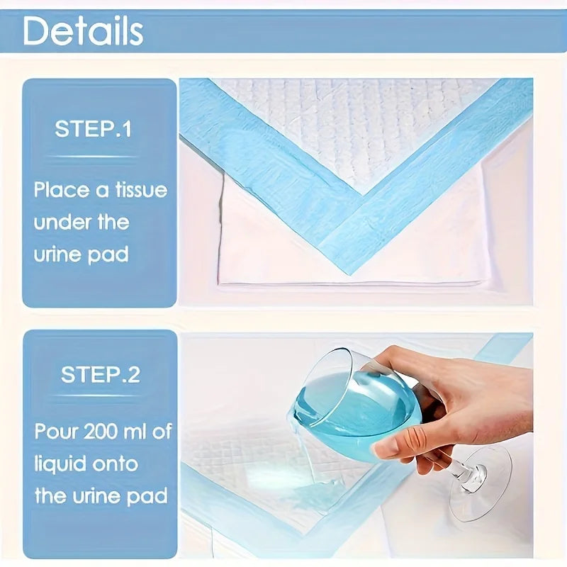 100-Pack Ultra Absorbent Puppy Training Pads – 6-Layer Leak-Proof Pee Pads for Dogs (17.7"x13")