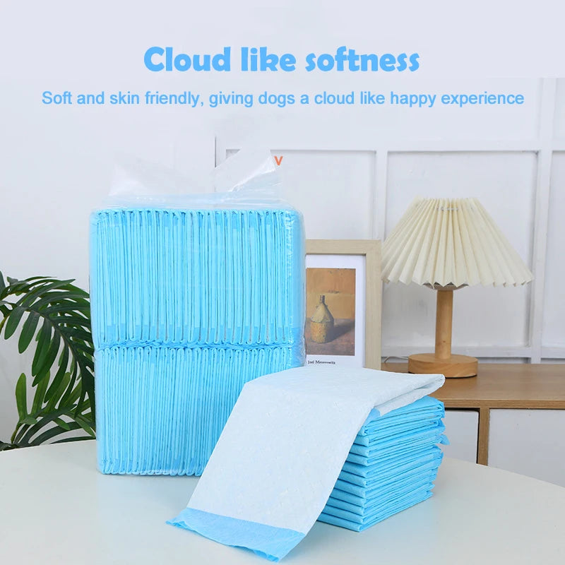 100-Pack Ultra Absorbent Puppy Training Pads – 6-Layer Leak-Proof Pee Pads for Dogs (17.7"x13")