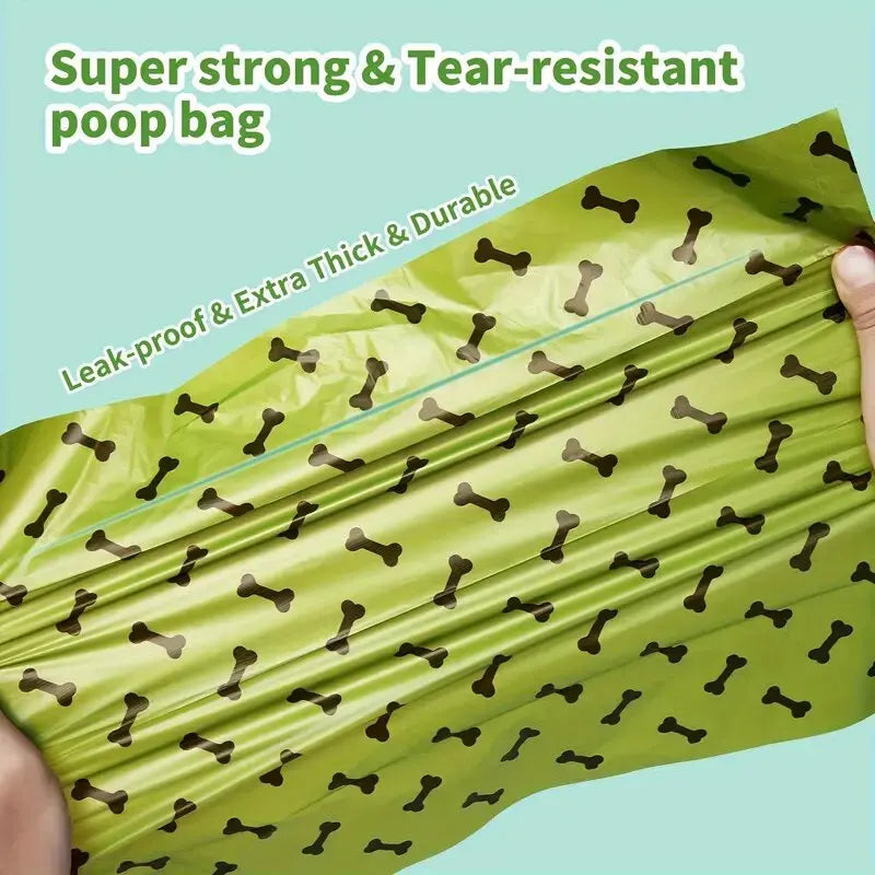 PooPal™ 240-Pack Leak-Proof Dog Waste Bags – 16 Easy-Use Rolls
