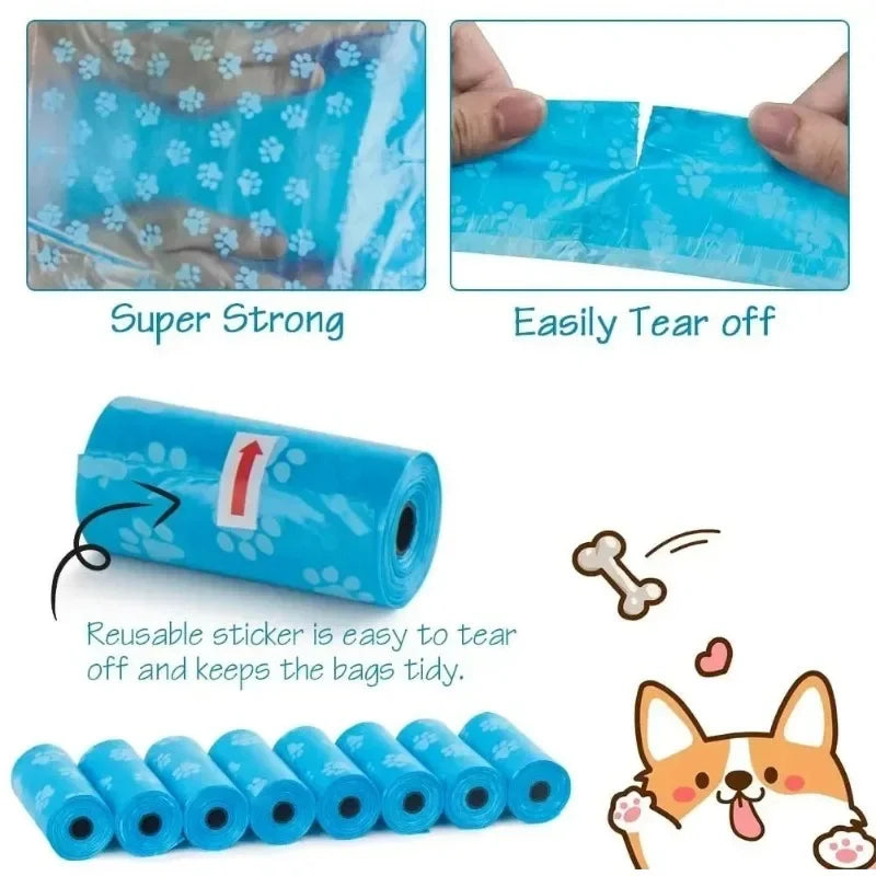 CleanPaws™ Waste Kit – Poop Bags, Diaper & Pee Pad Holder
