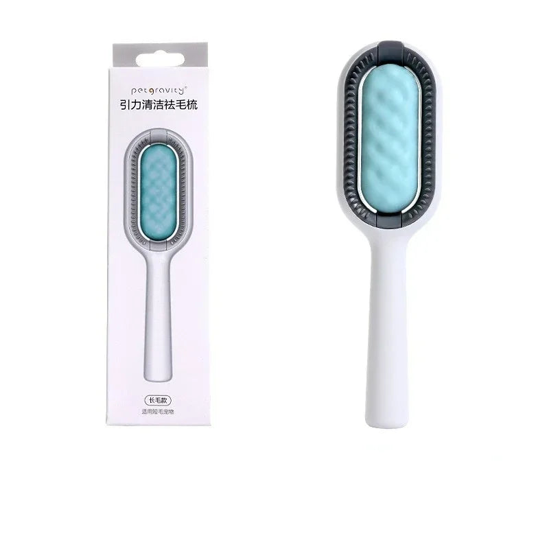 CurlyCoat™ Pet Grooming Brush – Matted & Curly Hair Detangler for Dogs & Cats