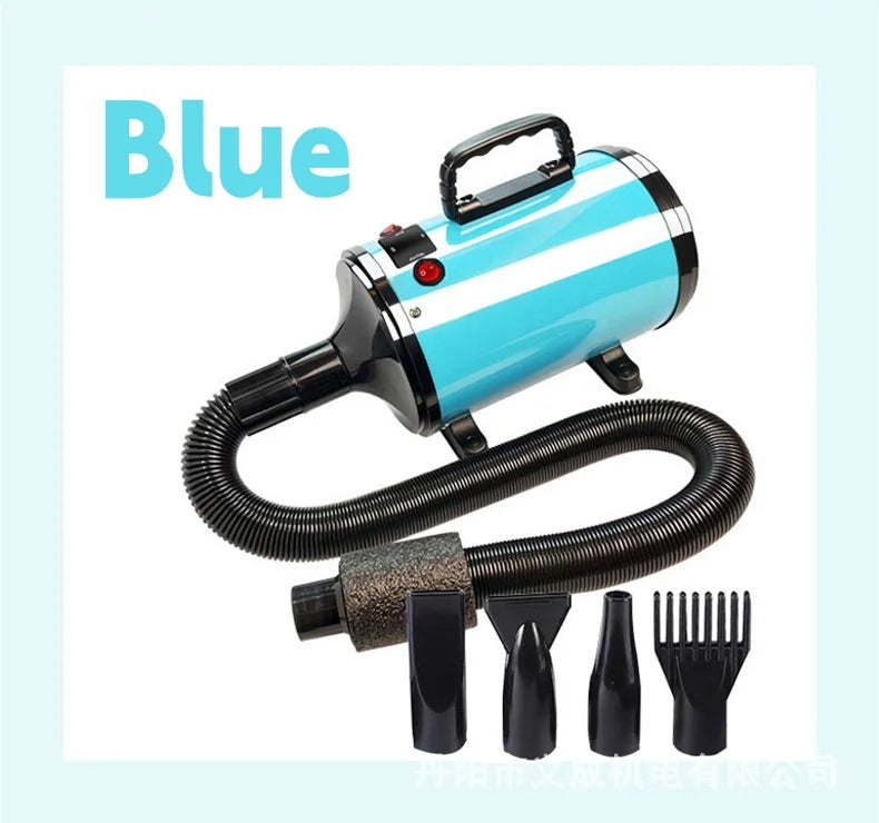 ProDry™ Adjustable Pet Hair Dryer – High-Power Grooming Blower for All Dog Sizes