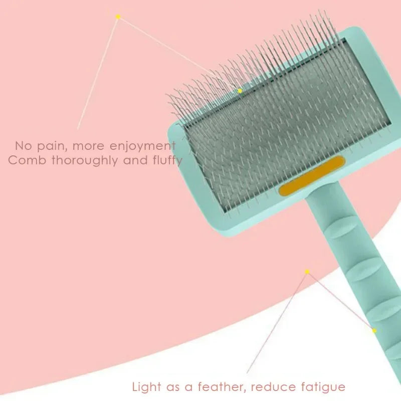 KnotFree™ Large Dog Grooming Comb & Slicker Brush