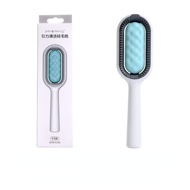 CurlyCoat™ Pet Grooming Brush – Matted & Curly Hair Detangler for Dogs & Cats
