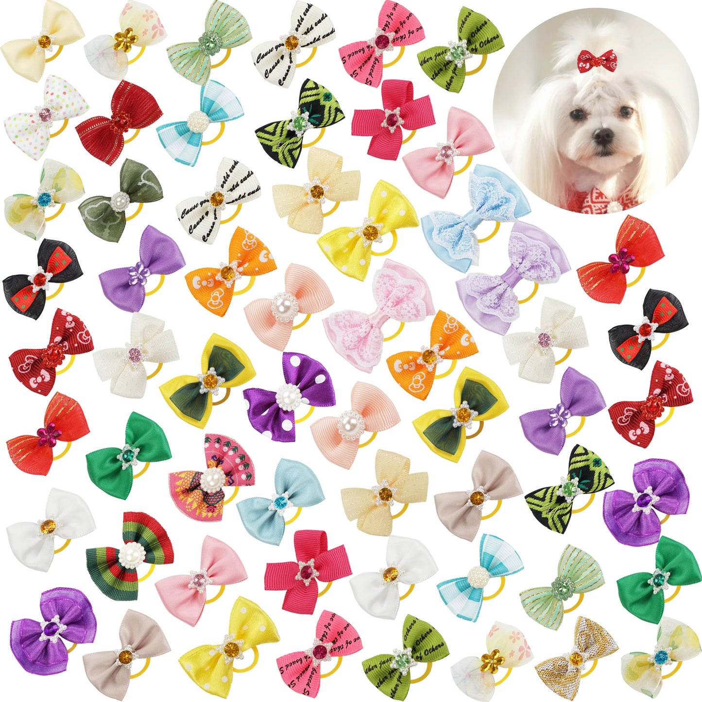 Cute Hair Accessories for Dogs & Cats