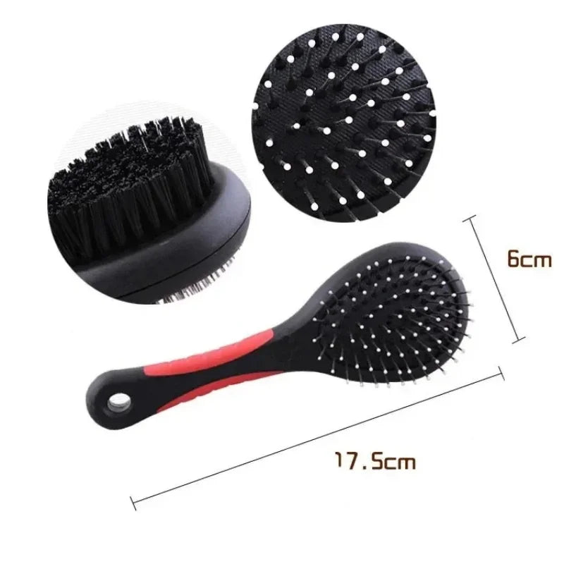 7-in-1 Pet Grooming Kit for Dogs & Cats – Complete Brush & Care Set with Nail Clipper, Deshedding Mitt & More