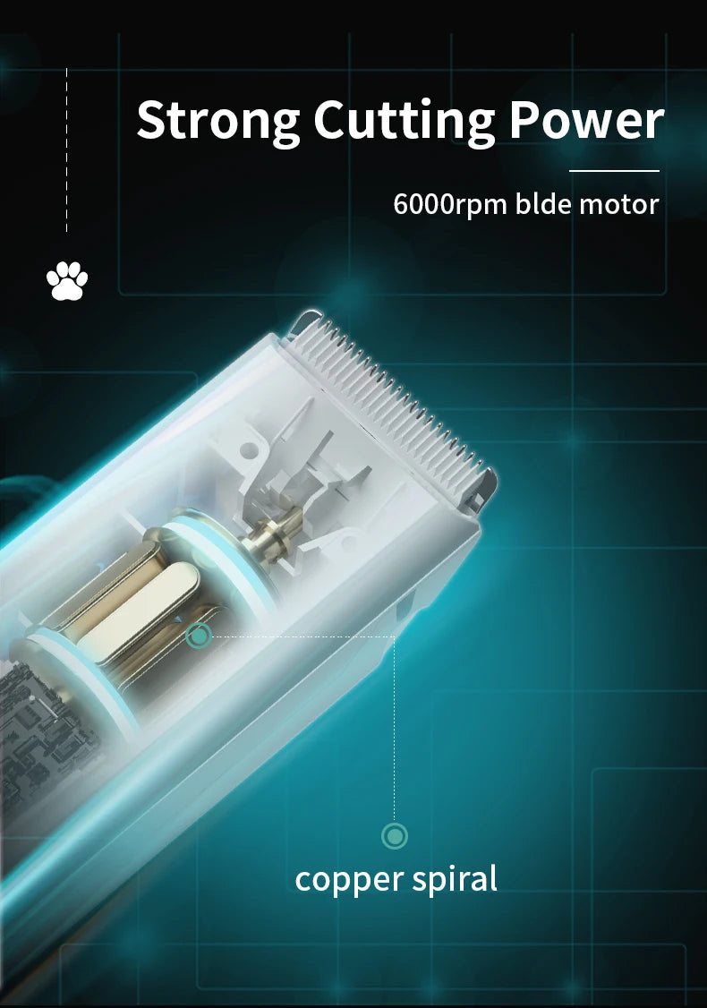 SilentTrim™ Professional Wireless Pet Grooming Shear