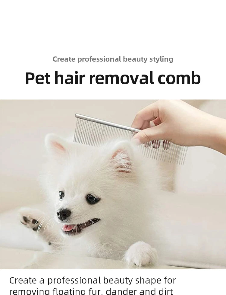 FurEase™ Anti-Knot Pet Hair Removal Comb