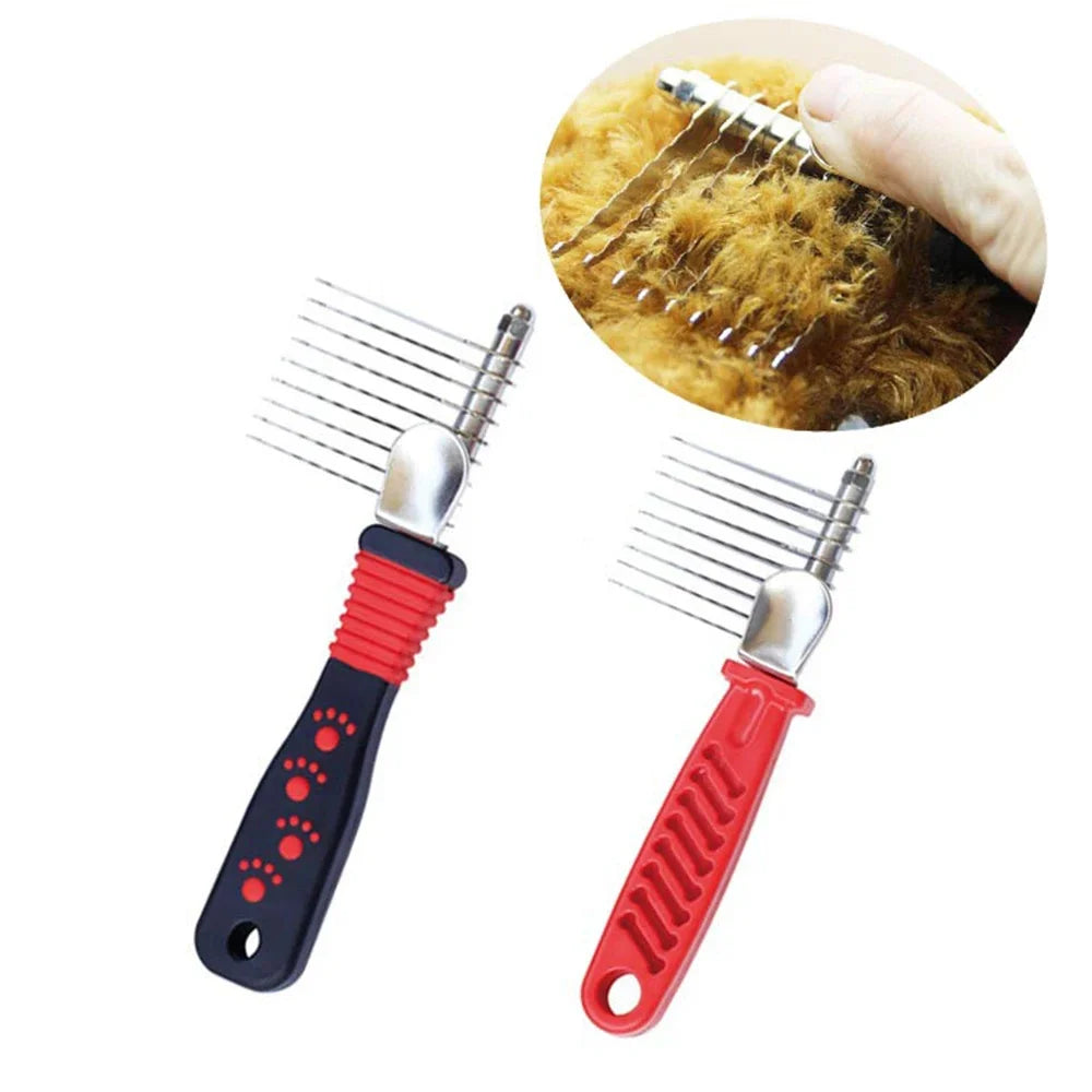7-in-1 Pet Grooming Kit for Dogs & Cats – Complete Brush & Care Set with Nail Clipper, Deshedding Mitt & More