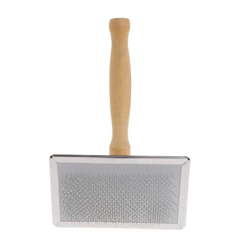 Wooden Handle Pet Grooming Slicker Brush