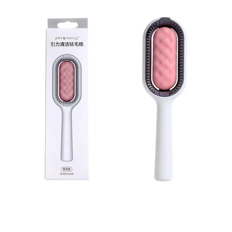 CurlyCoat™ Pet Grooming Brush – Matted & Curly Hair Detangler for Dogs & Cats