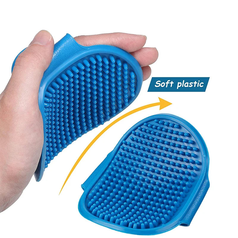 4-in-1 BunnyCare™ Grooming Kit – Tear Stain Comb, Nail Clipper & Bath Brush for Rabbits & Small Pets