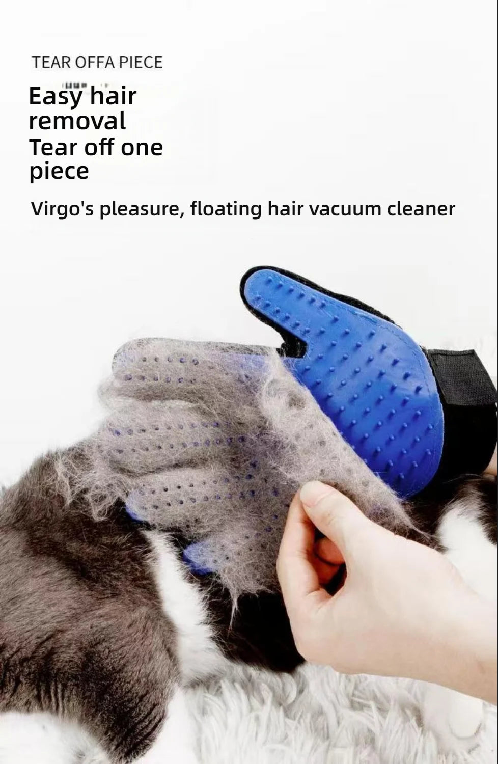 7-in-1 Pet Grooming Kit for Dogs & Cats – Complete Brush & Care Set with Nail Clipper, Deshedding Mitt & More