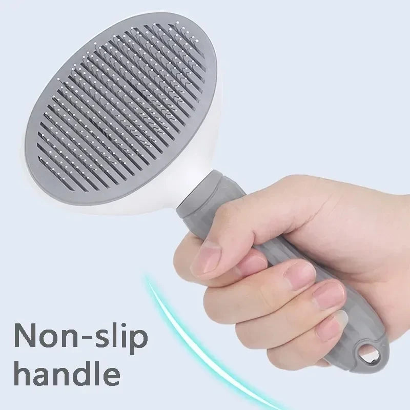 FurSweep™ Self-Cleaning Pet Hair Remover Brush – For Dogs & Cats