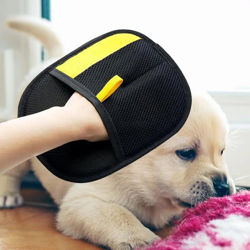 Grooming Gloves – Pet Hair Remover for Furniture, Carpet & Clothes