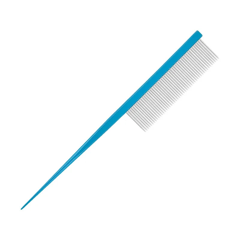 ProGlide™ Aluminum Pet Grooming Comb – Detangle & Massage Like a Pro