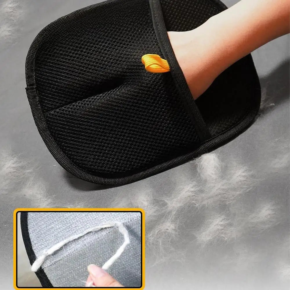DualBrush™ Double-Sided Pet Grooming Gloves