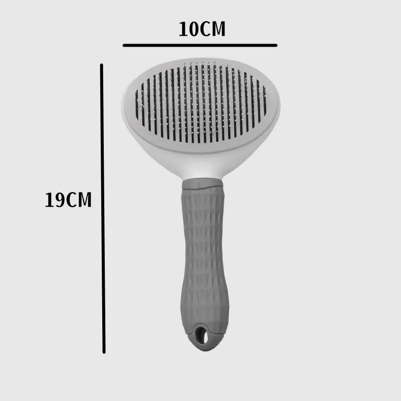 GripClean™ Non-Slip Pet Hair Remover Brush