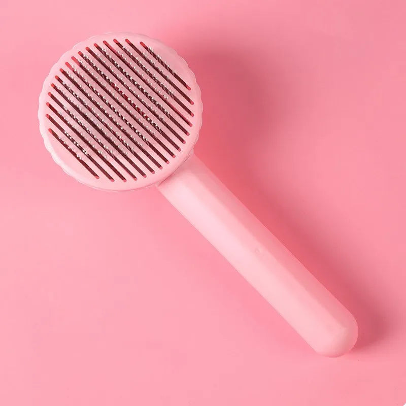 PurrEase™ Cat Hair Remover Brush – Gentle Grooming for Cats & Kittens