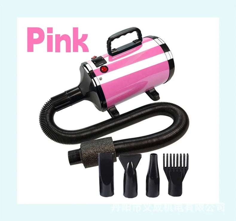 ProDry™ Adjustable Pet Hair Dryer – High-Power Grooming Blower for All Dog Sizes