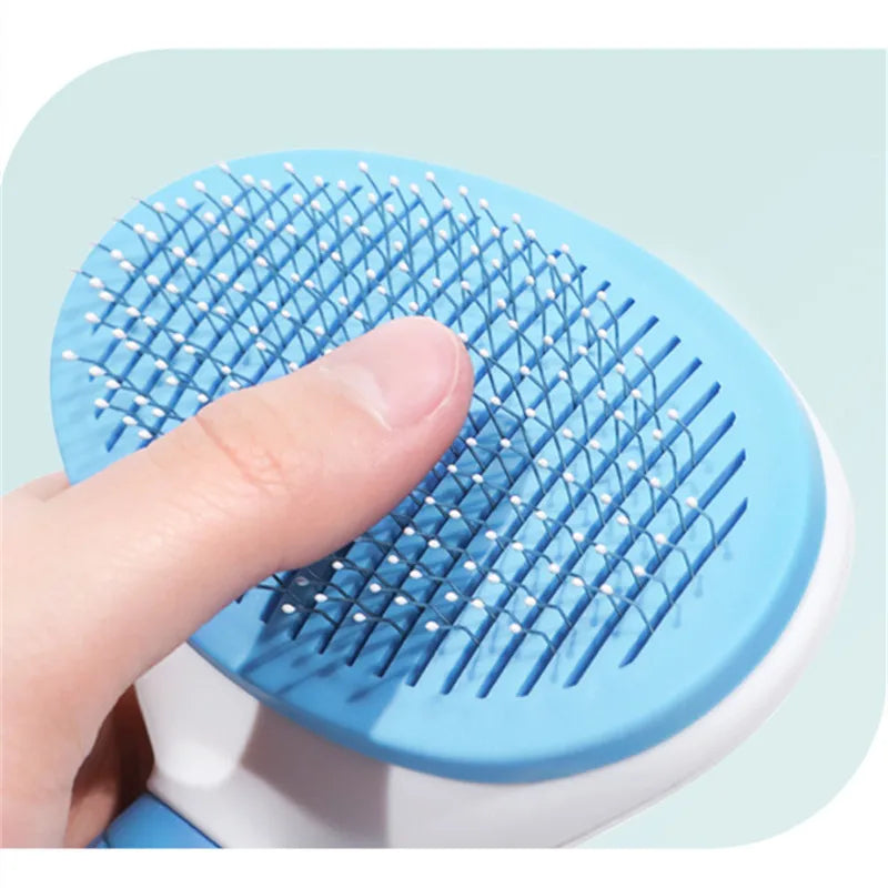 GripClean™ Non-Slip Pet Hair Remover Brush