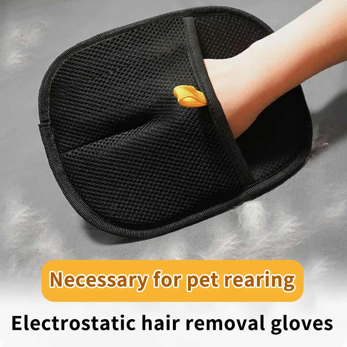 FurFree™ Double-Sided Pet Grooming Gloves