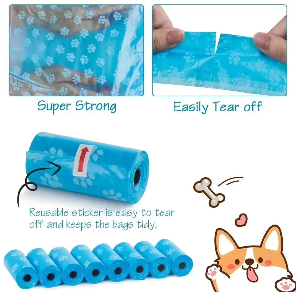 CleanPaws™ Waste Kit – Poop Bags, Diaper & Pee Pad Holder