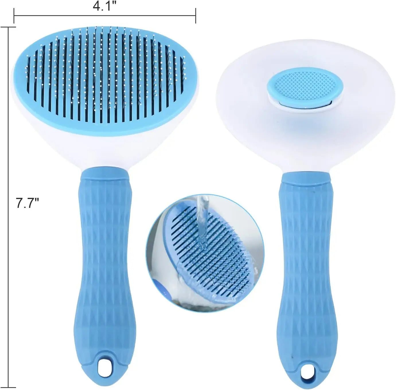 FurSweep™ Self-Cleaning Pet Hair Remover Brush – For Dogs & Cats