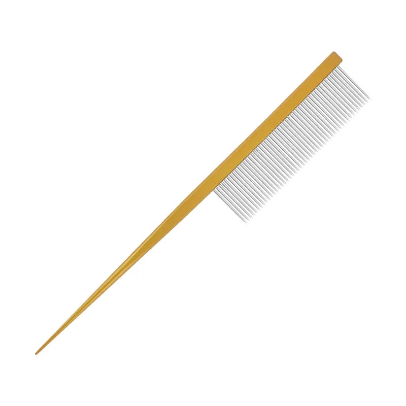 ProGlide™ Aluminum Pet Grooming Comb – Detangle & Massage Like a Pro