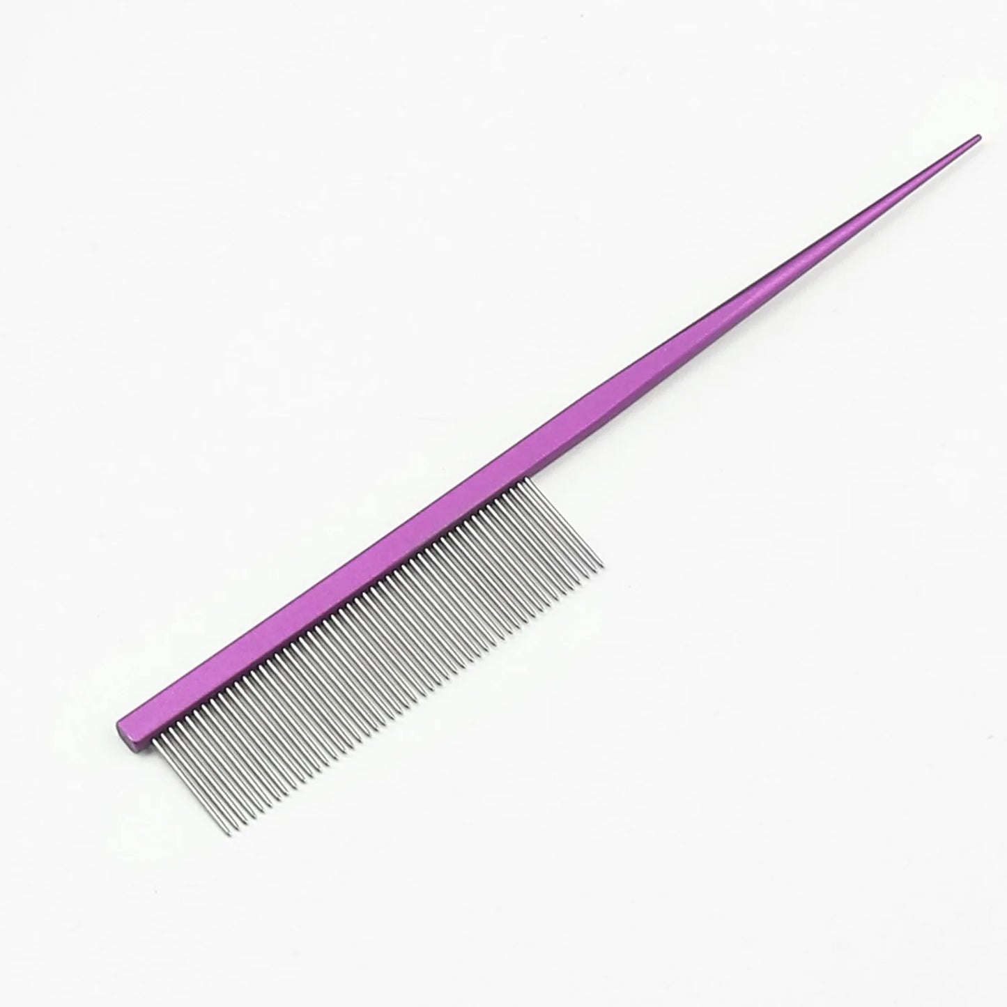 Puppy Grooming Comb Groomer For Dog Metal Groomer Pets Combs Hairbrush Cat Dog Grooming Combs Sharp Tail Row For Dog and Cat