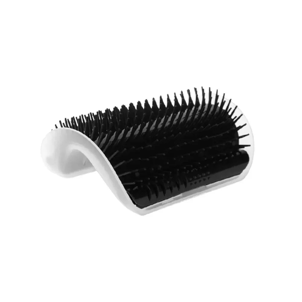 Cat Corner Self-Groomer Brush – Wall-Mounted Massage & Shedding Comb