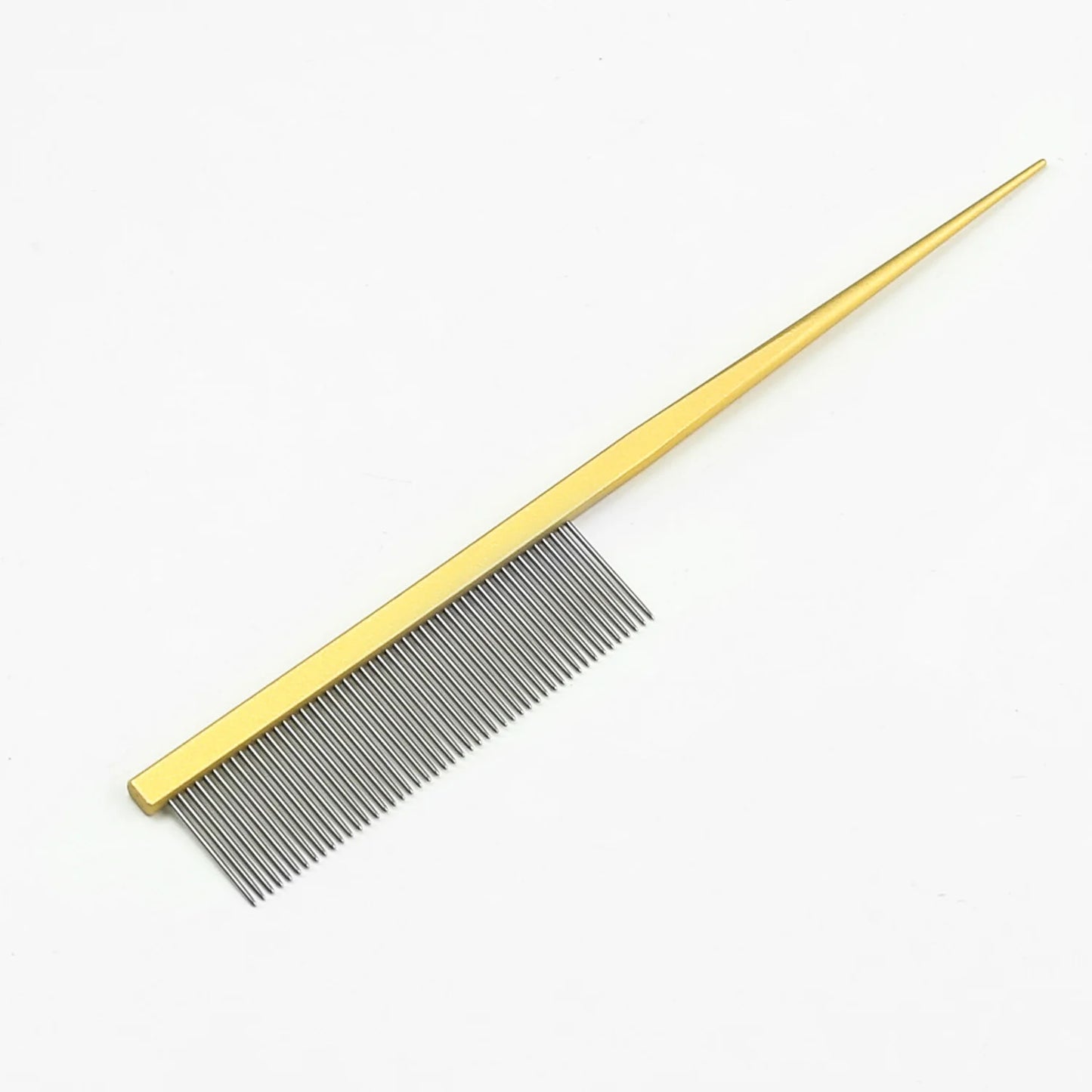 Puppy Grooming Comb Groomer For Dog Metal Groomer Pets Combs Hairbrush Cat Dog Grooming Combs Sharp Tail Row For Dog and Cat