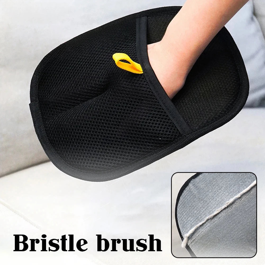 2-in-1 Pet Grooming Glove & Hair Remover – For Sofa, Carpet, Clothes