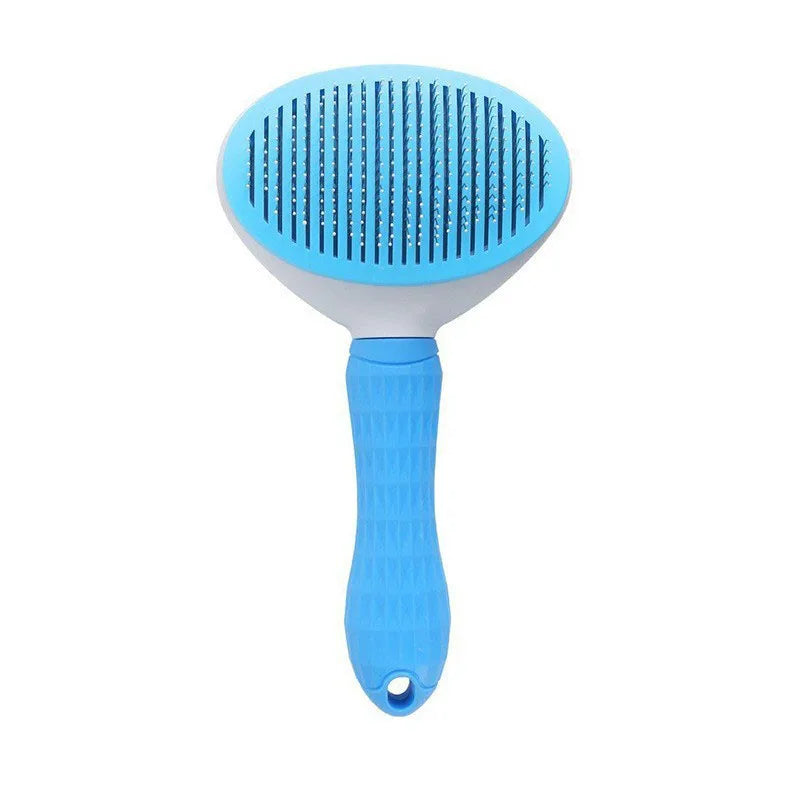 FurSweep™ One-Click Auto-Cleaning Pet Grooming Brush