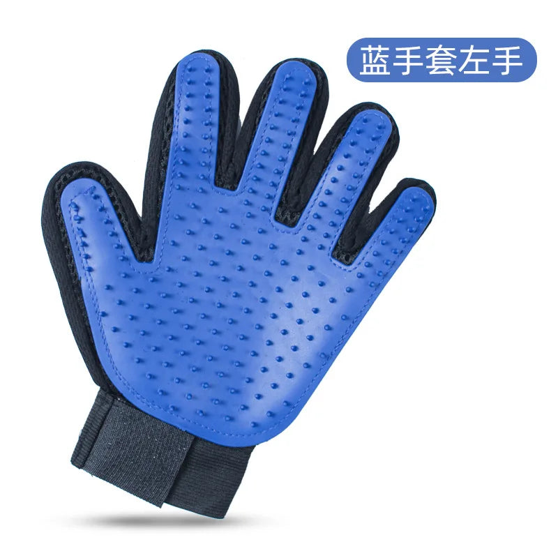 2-in-1 Pet Grooming Kit – Dual-Sided Brush & Bath Glove for Dogs, Cats & Small Animals