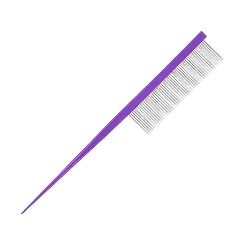 ProGlide™ Aluminum Pet Grooming Comb – Detangle & Massage Like a Pro