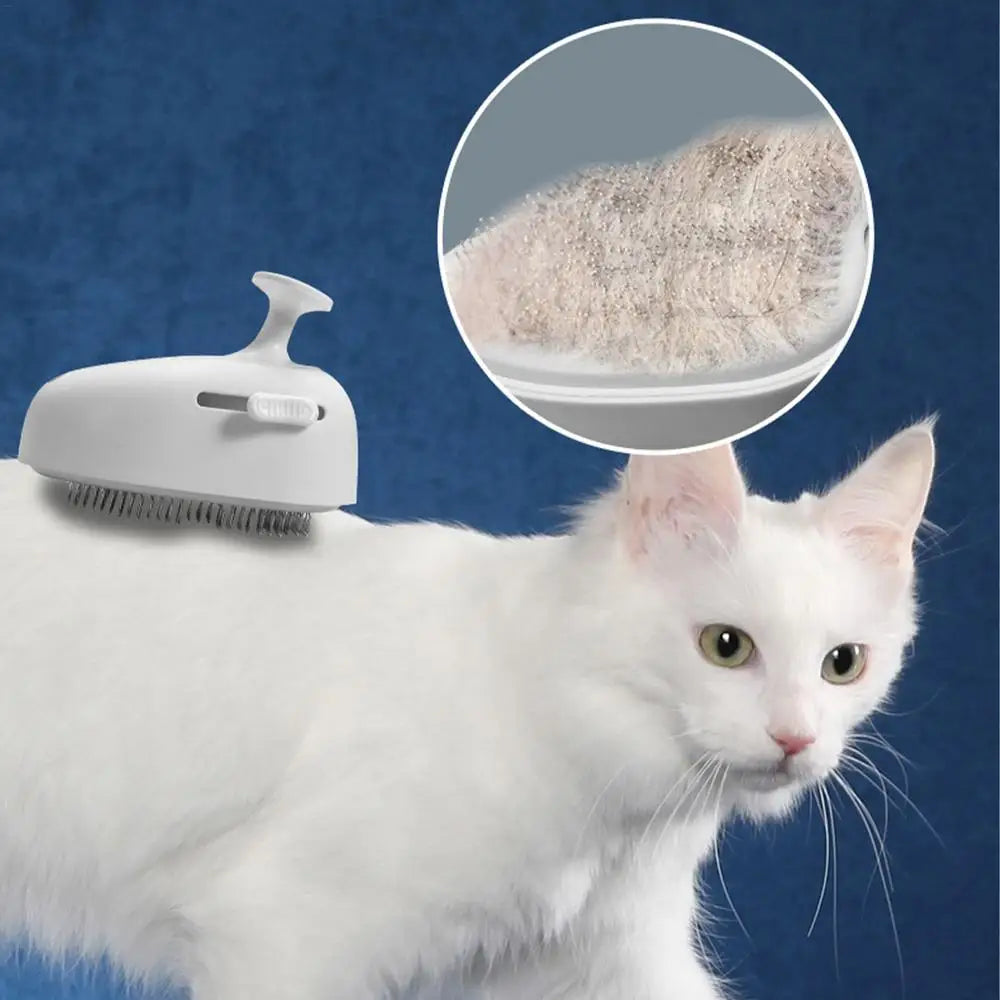 FurMist™ Cat Steam Grooming Brush