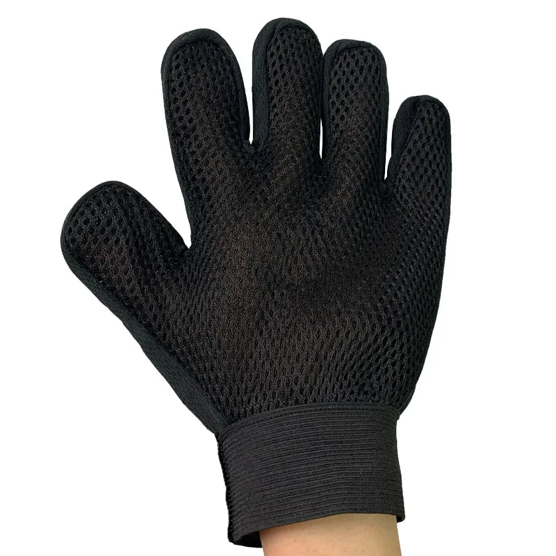 Pet Grooming Glove For Cats Brush Comb Cat Hackle Pet Deshedding Brush Glove For Animal Dog Pet Hair Gloves For Dog Grooming XW.