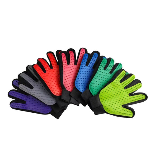 Pet Grooming Glove For Cats Brush Comb Cat Hackle Pet Deshedding Brush Glove For Animal Dog Pet Hair Gloves For Dog Grooming XW.