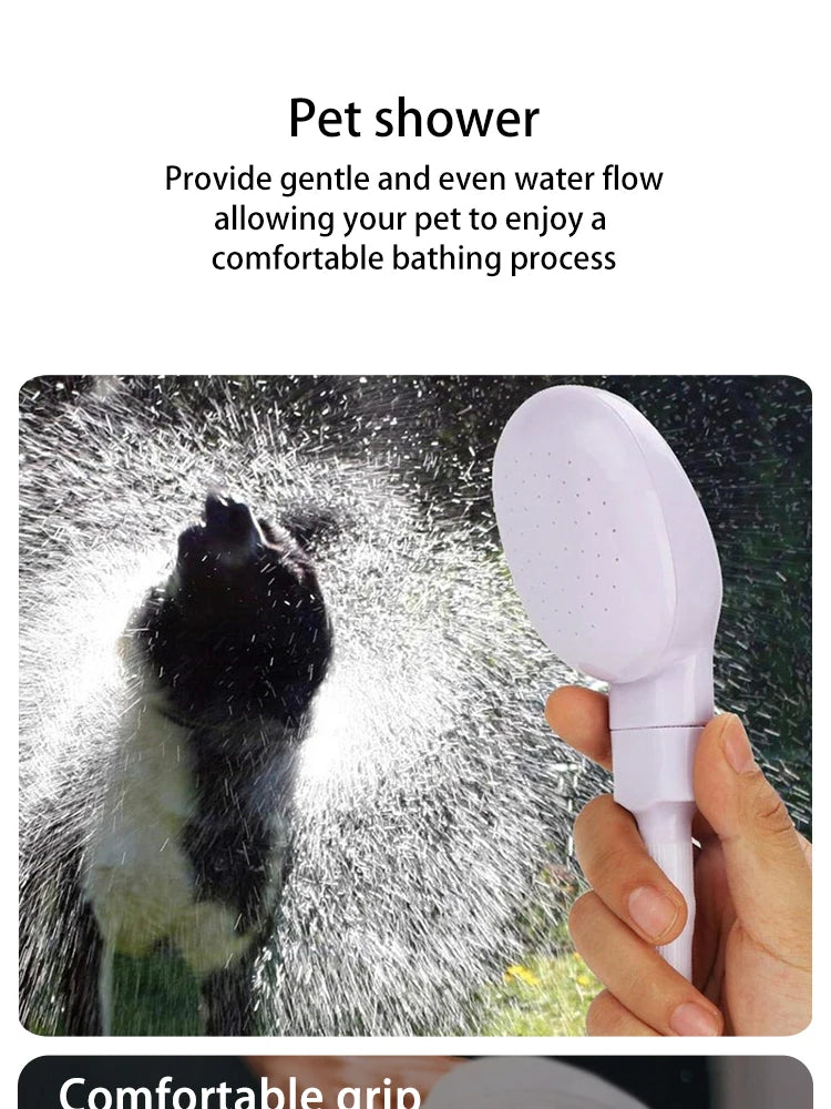 AquaPaws™ 2-in-1 Pet Bathing Sprayer – Easy Wash for Dogs & Cats