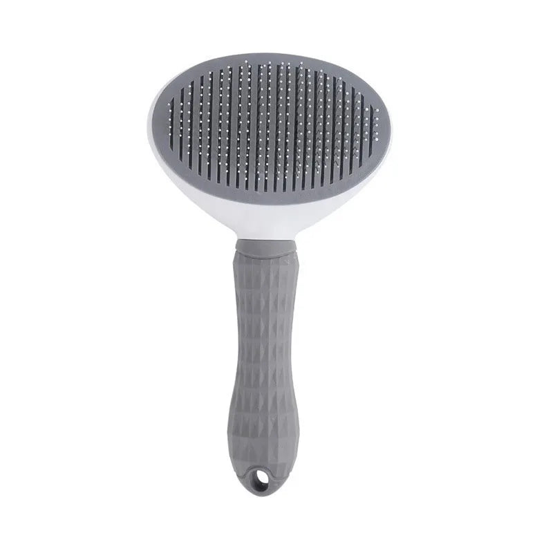 FurSweep™ One-Click Auto-Cleaning Pet Grooming Brush