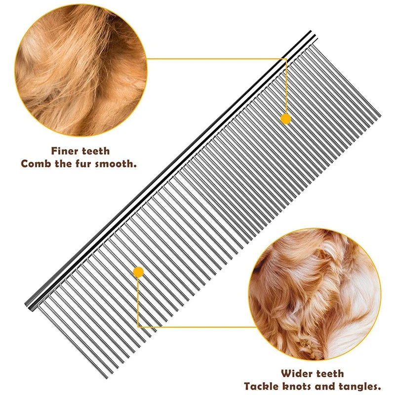 FurEase™ Anti-Knot Pet Hair Removal Comb
