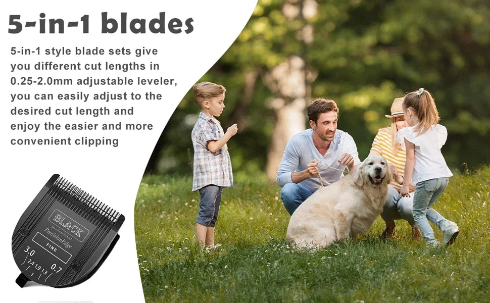 ProCare 5-in-1 Diamond Blade Grooming Kit – Compatible with Wahl Clippers