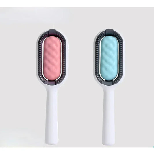 CurlyCoat™ Pet Grooming Brush – Matted & Curly Hair Detangler for Dogs & Cats