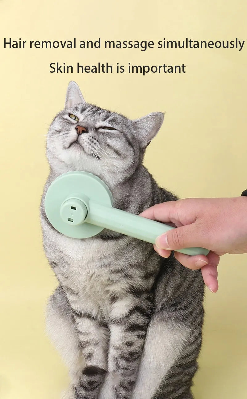 PurrEase™ Cat Hair Remover Brush – Gentle Grooming for Cats & Kittens