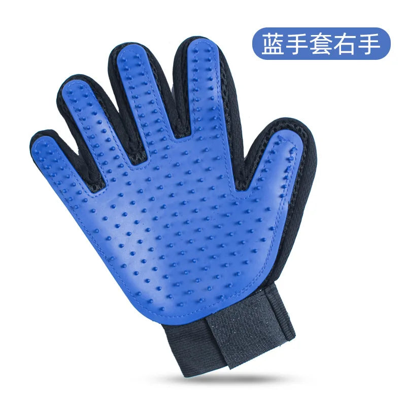 2-in-1 Pet Grooming Kit – Dual-Sided Brush & Bath Glove for Dogs, Cats & Small Animals